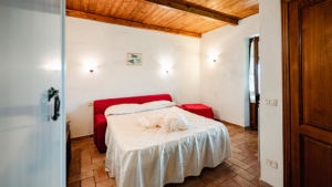 ferienhaus la baita toskana schlafzimmer