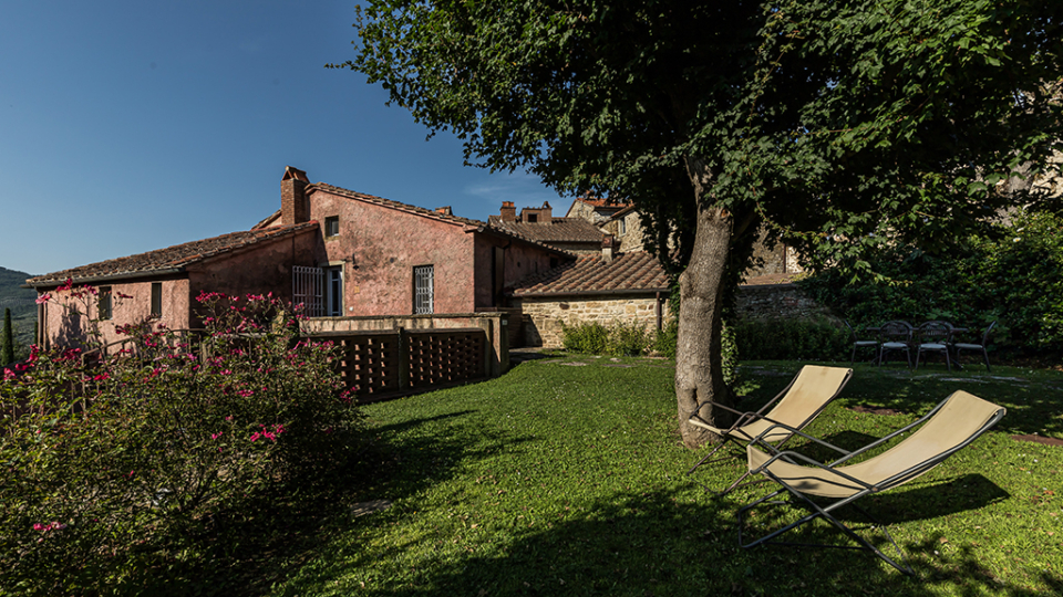 ferienhaus la rosa due toskana garten