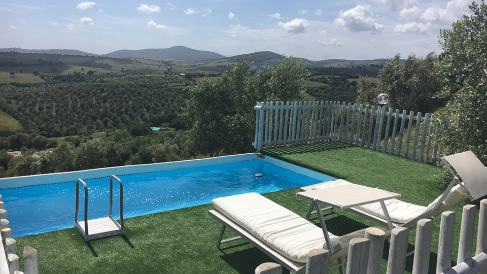 ferienhaus mit pool ausblick toskana