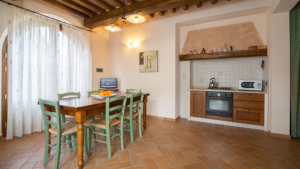 ferienwohnung margherita volterra kueche