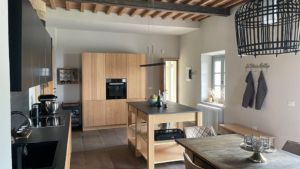 ferienwohnung serenita maremma toskana kueche