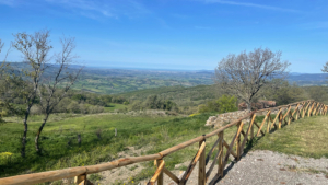 ferienwohung maremma pool ausblick