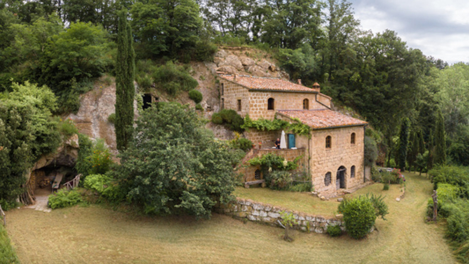 mühle in der toskana la cocceria anblick