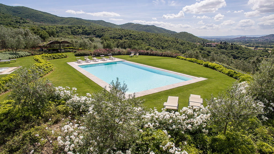 Villa Castiglion Fiorentino Mit Pool