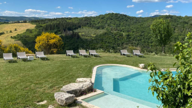 villa mit grossem privaten pool toskana