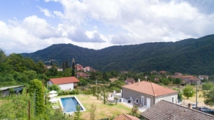 villa carrara ausblick toskana