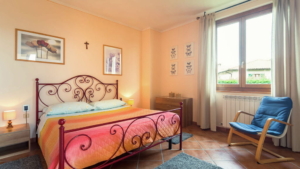 villino blue schlafzimmer