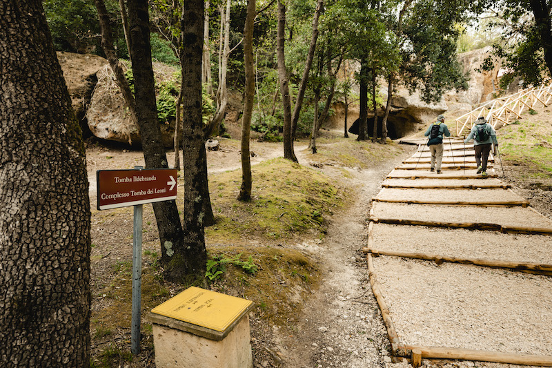 wanderungen in der toskana vie cave